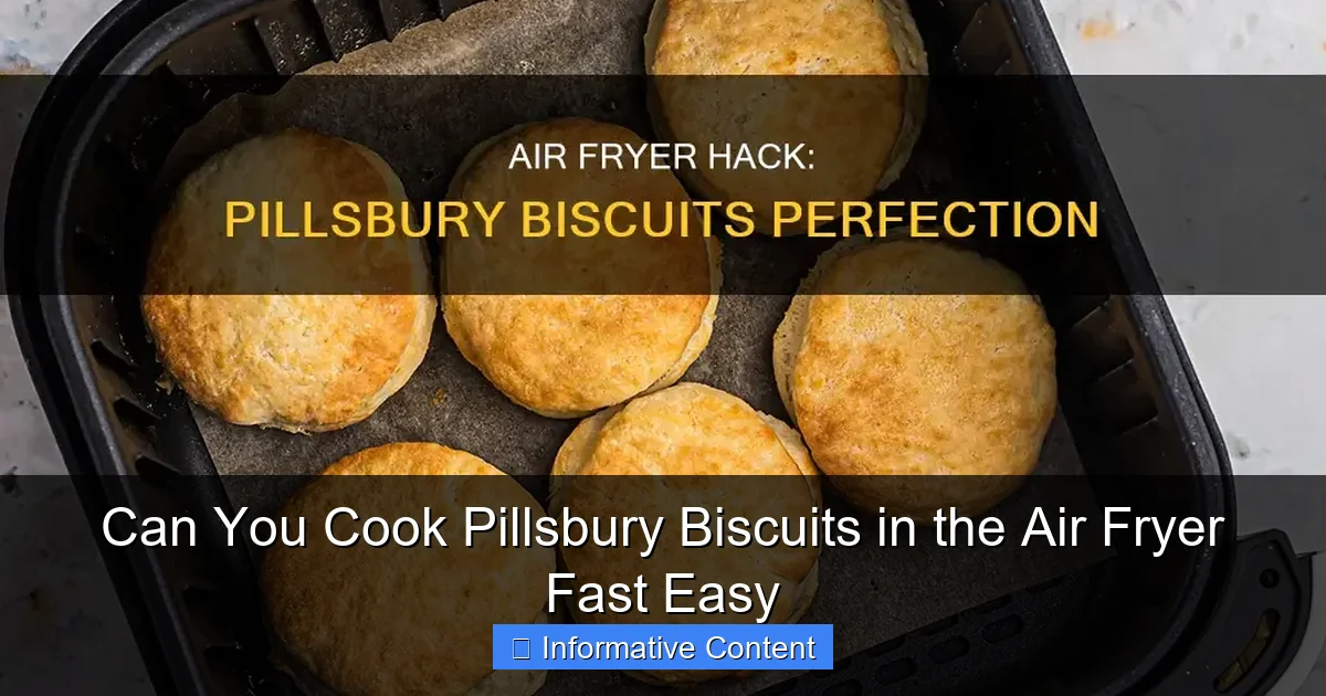 Can You Cook Pillsbury Biscuits in the Air Fryer Fast Easy