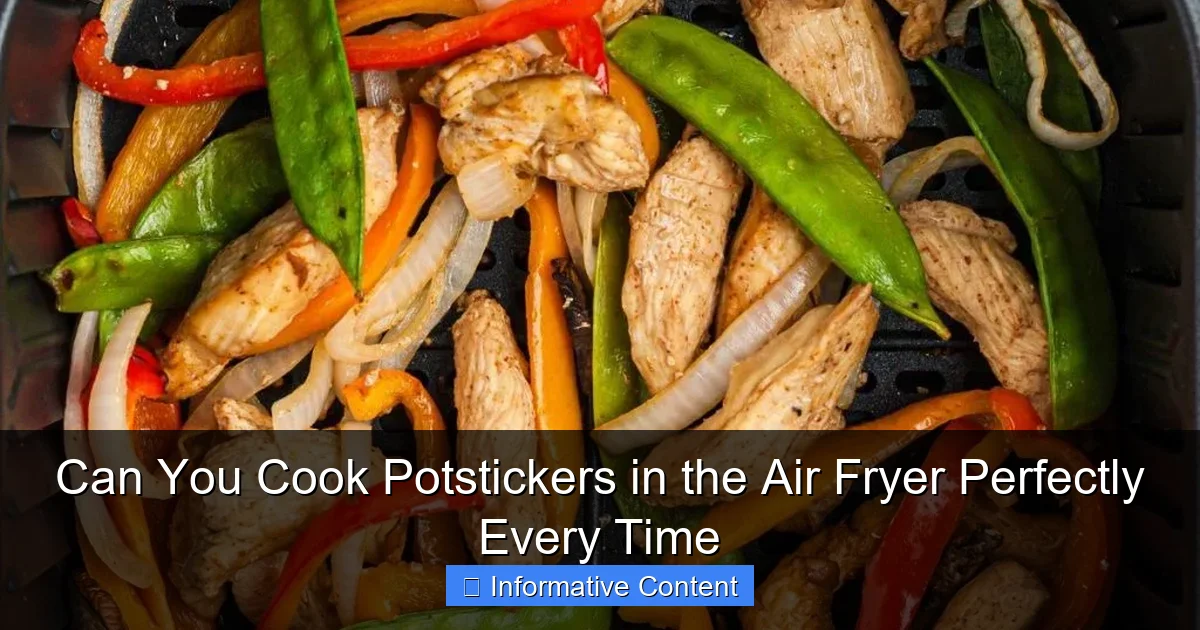 Can You Cook Potstickers in the Air Fryer Perfectly Every Time