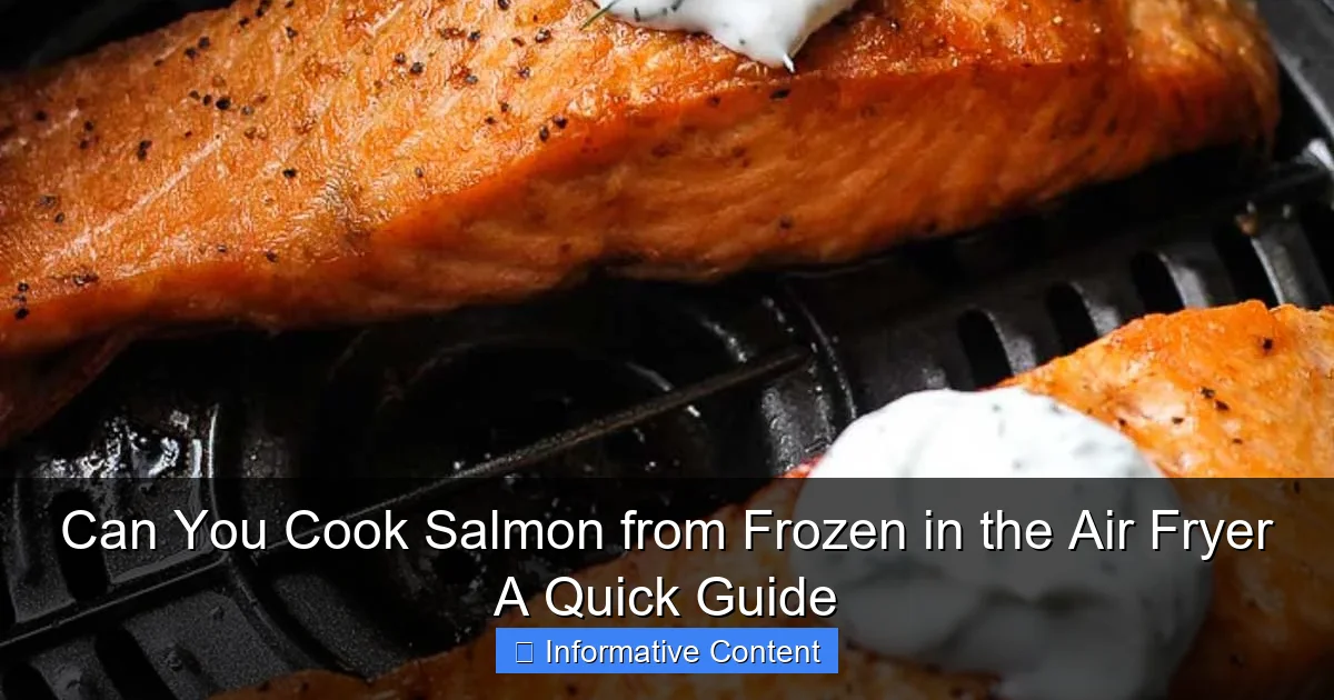 Can You Cook Salmon from Frozen in the Air Fryer A Quick Guide