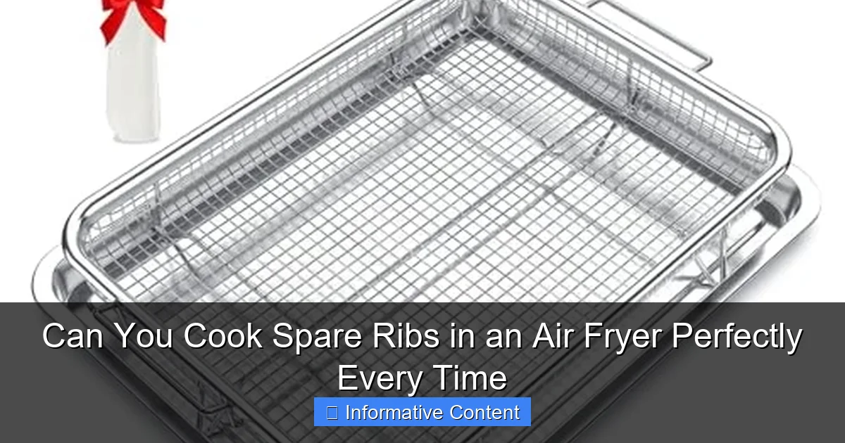 Can You Cook Spare Ribs in an Air Fryer Perfectly Every Time