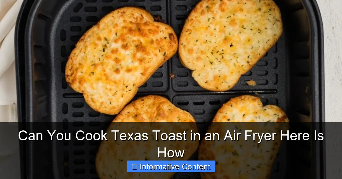 Can You Cook Texas Toast in an Air Fryer Here Is How