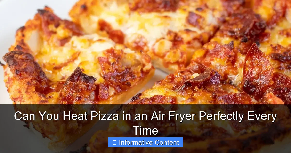 Can You Heat Pizza in an Air Fryer Perfectly Every Time