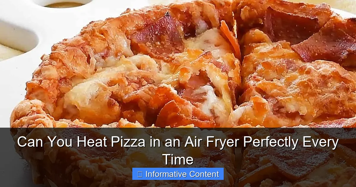 Can You Heat Pizza in an Air Fryer Perfectly Every Time