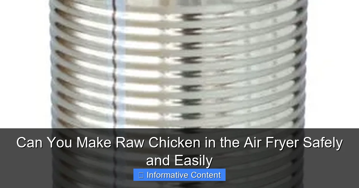 Can You Make Raw Chicken in the Air Fryer Safely and Easily