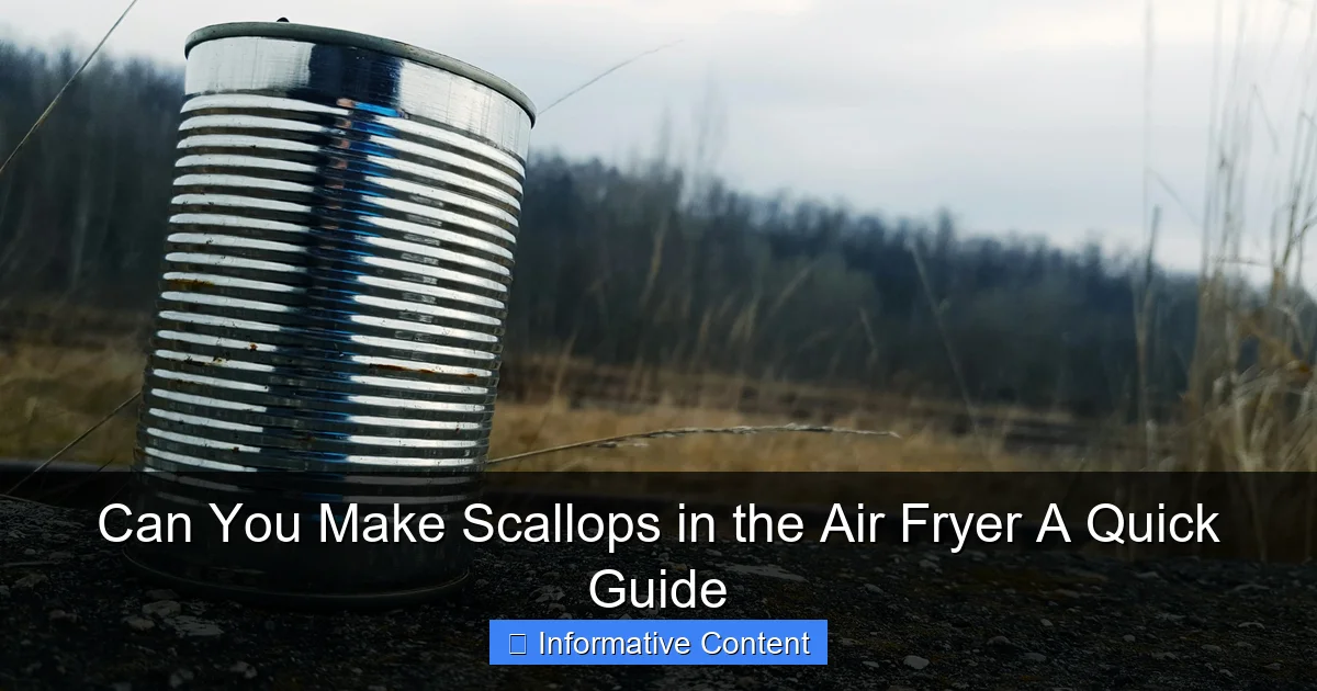 Can You Make Scallops in the Air Fryer A Quick Guide