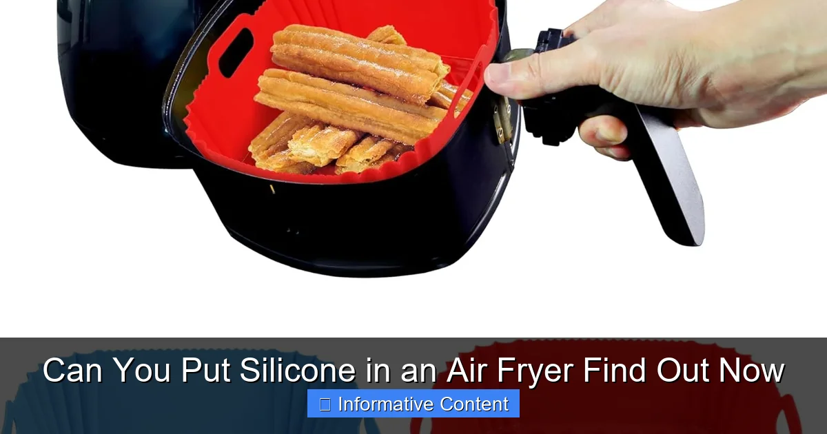 Can You Put Silicone in an Air Fryer Find Out Now