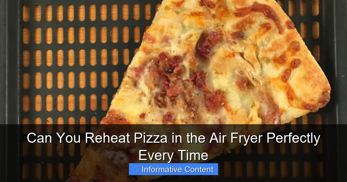 Can You Reheat Pizza in the Air Fryer Perfectly Every Time