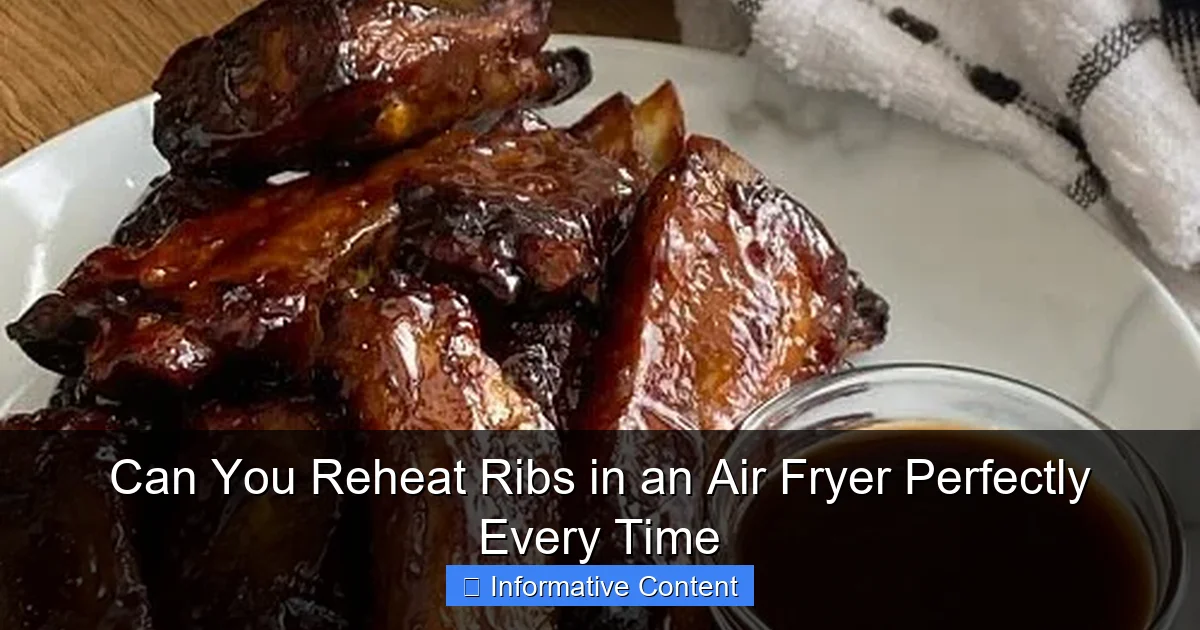 Can You Reheat Ribs in an Air Fryer Perfectly Every Time