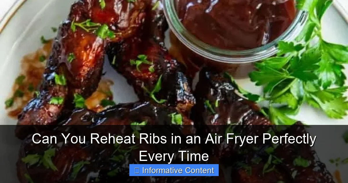 Can You Reheat Ribs in an Air Fryer Perfectly Every Time