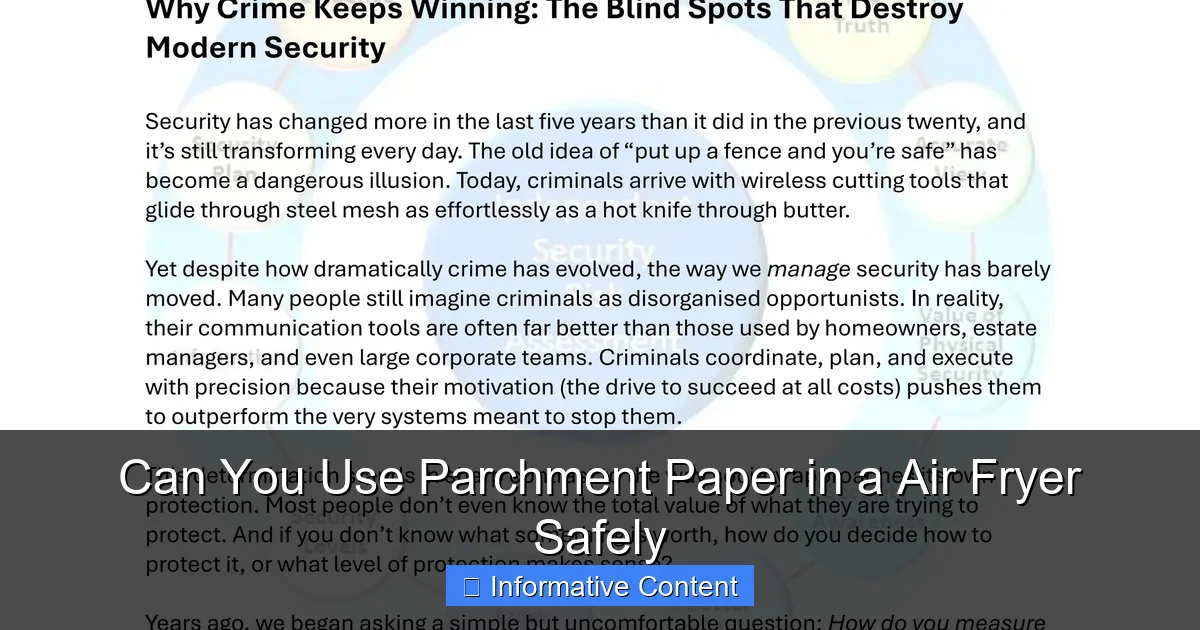 Can You Use Parchment Paper in a Air Fryer Safely