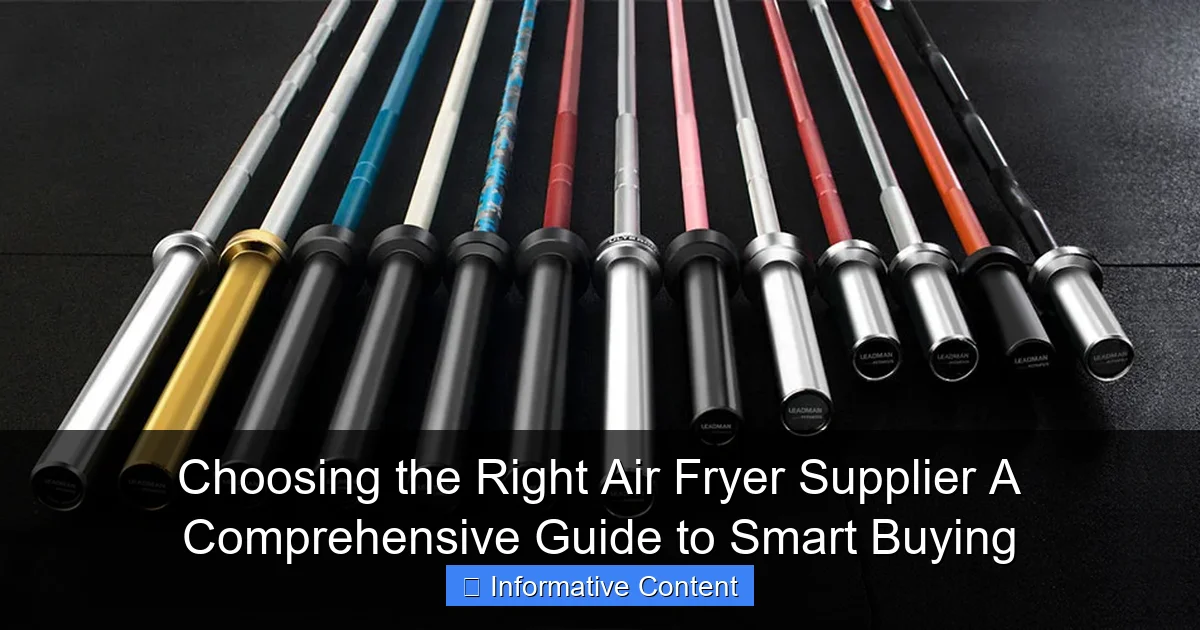 Choosing the Right Air Fryer Supplier A Comprehensive Guide to Smart Buying