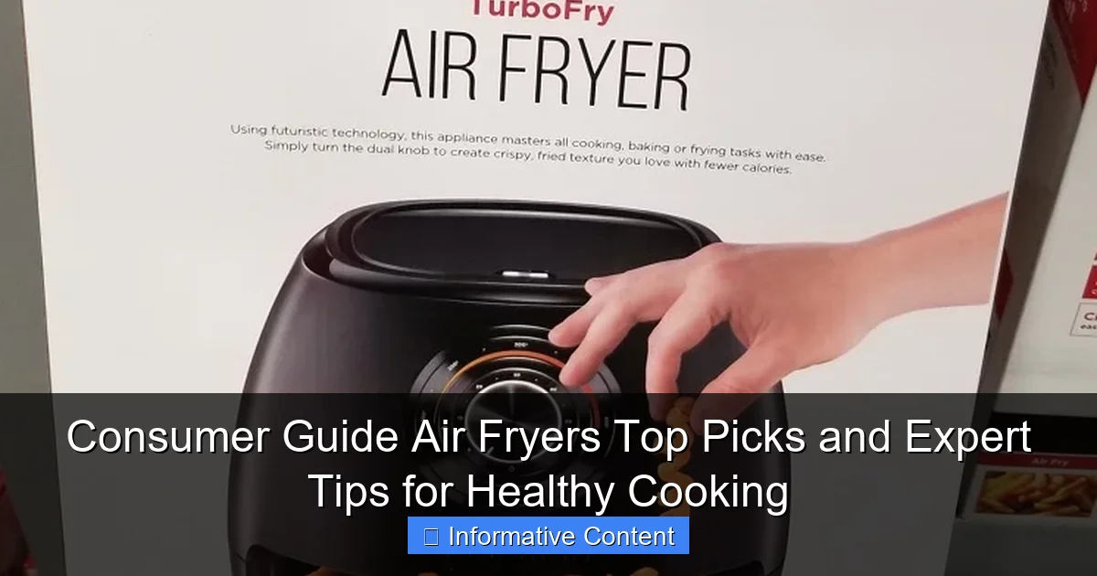 Consumer Guide Air Fryers Top Picks and Expert Tips for Healthy Cooking