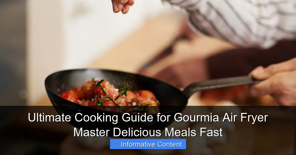Ultimate Cooking Guide for Gourmia Air Fryer Master Delicious Meals Fast