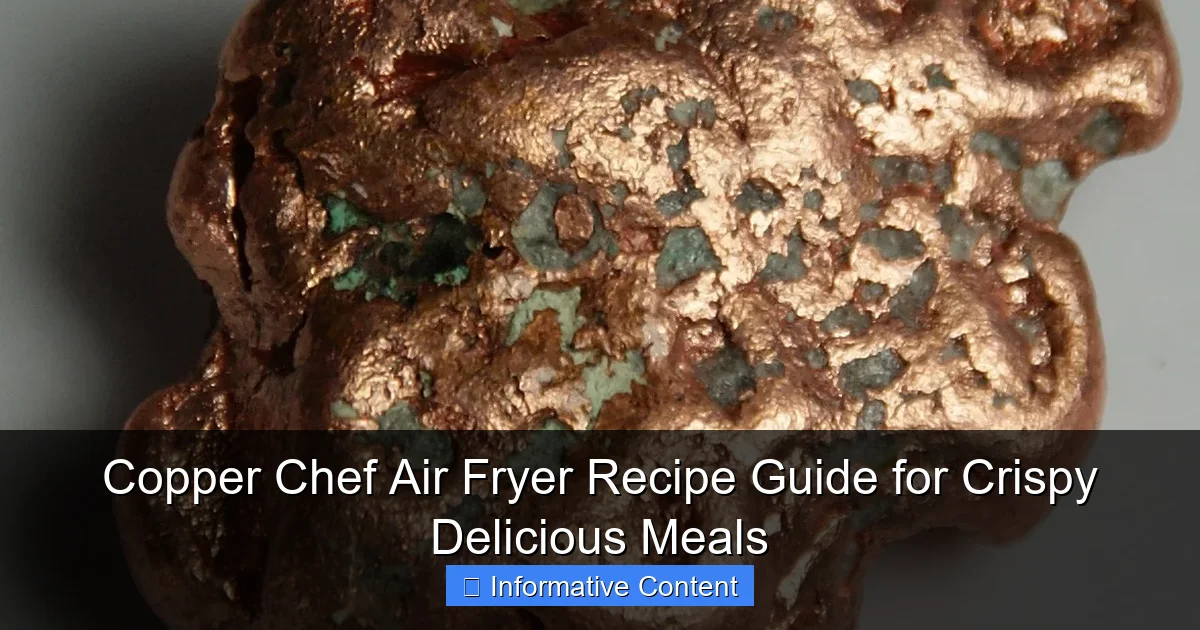 Copper Chef Air Fryer Recipe Guide for Crispy Delicious Meals