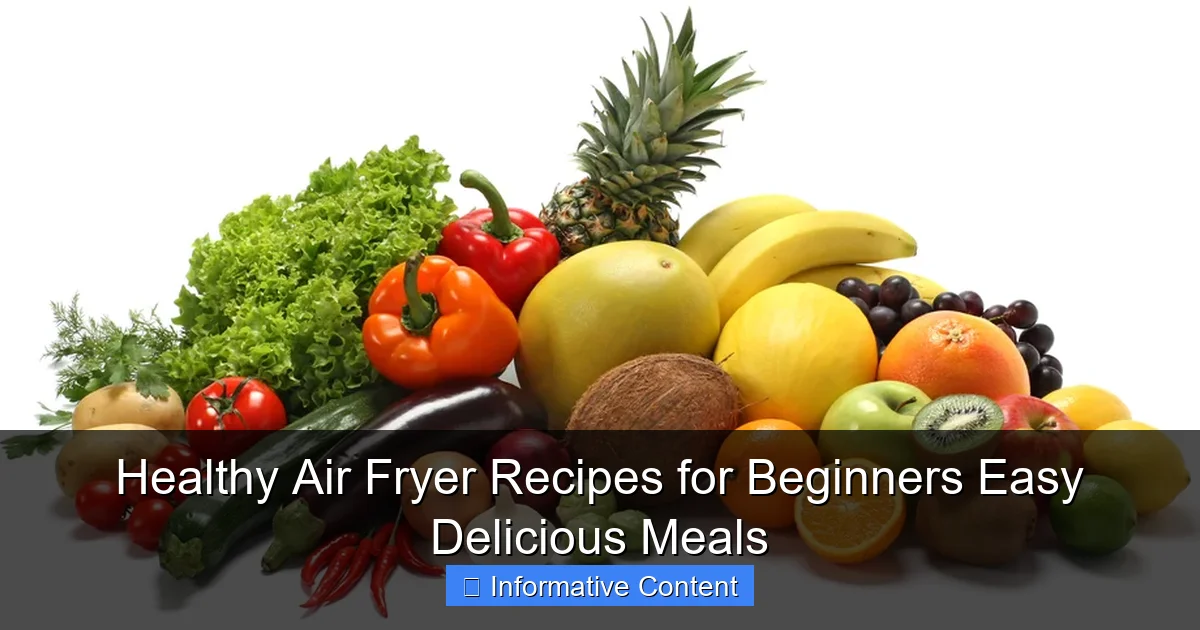 Healthy Air Fryer Recipes for Beginners Easy Delicious Meals