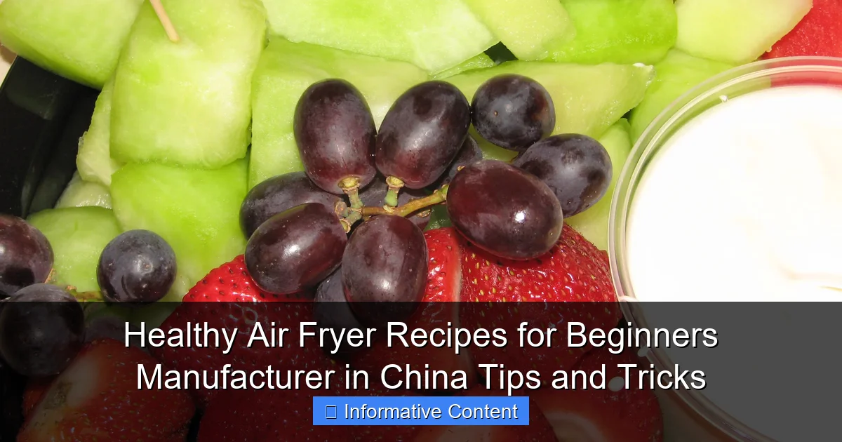 Healthy Air Fryer Recipes for Beginners Manufacturer in China Tips and Tricks