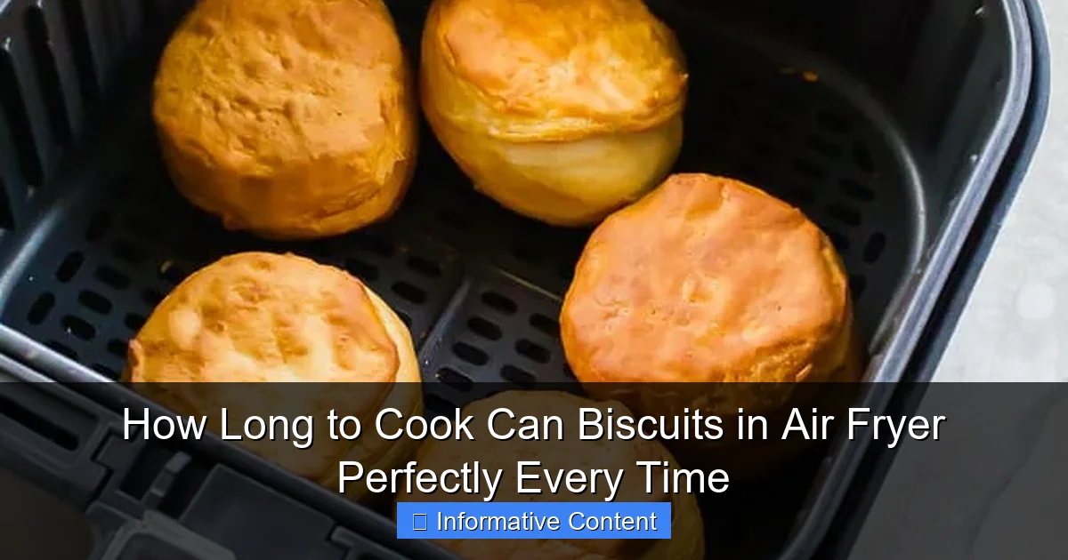 How Long to Cook Can Biscuits in Air Fryer Perfectly Every Time