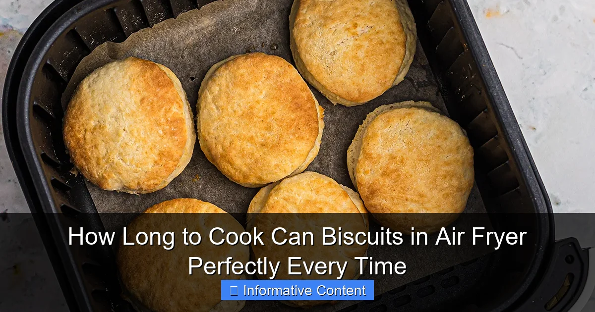 How Long to Cook Can Biscuits in Air Fryer Perfectly Every Time