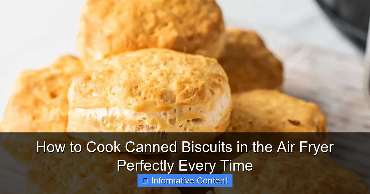 How to Cook Canned Biscuits in the Air Fryer Perfectly Every Time