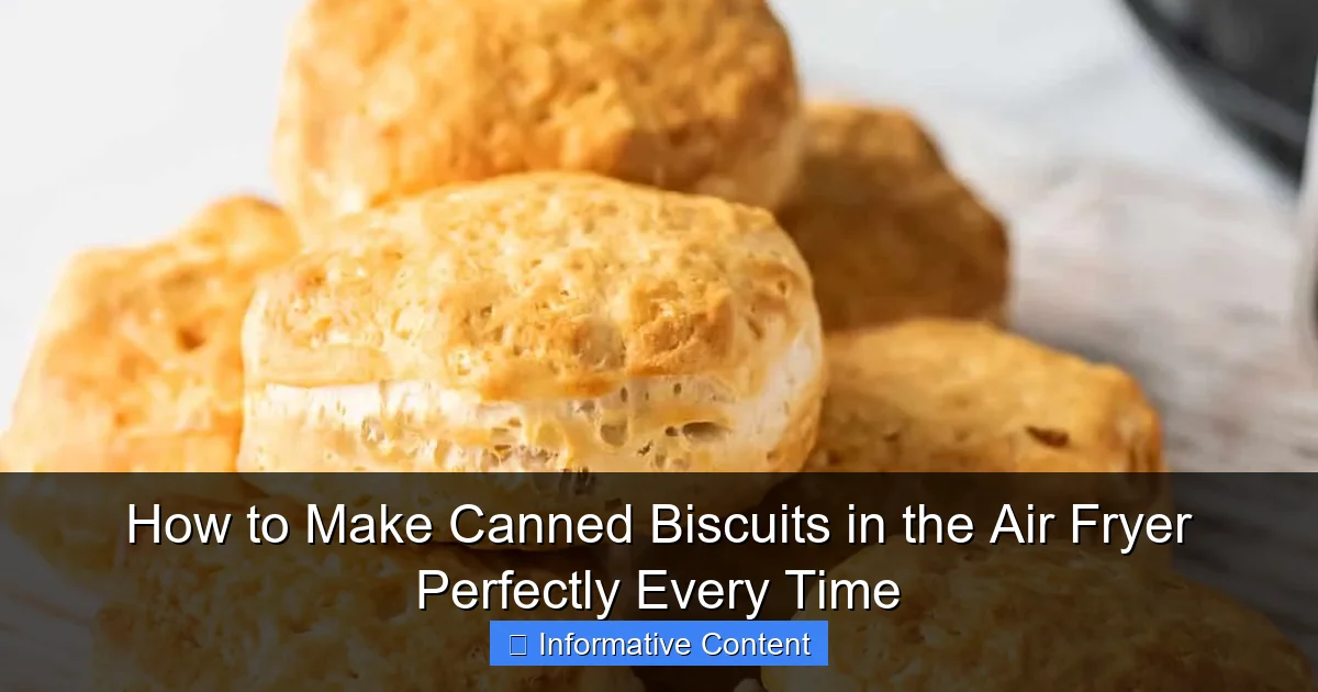 How to Make Canned Biscuits in the Air Fryer Perfectly Every Time