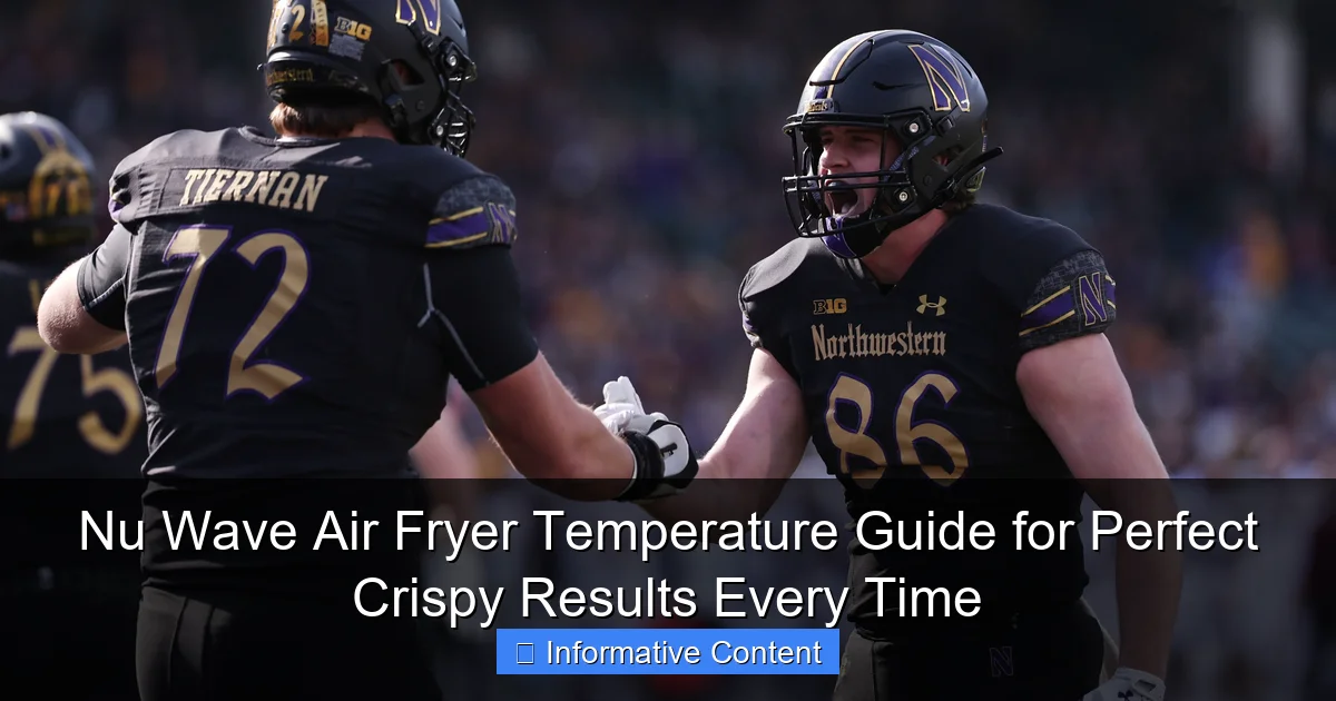 Nu Wave Air Fryer Temperature Guide for Perfect Crispy Results Every Time