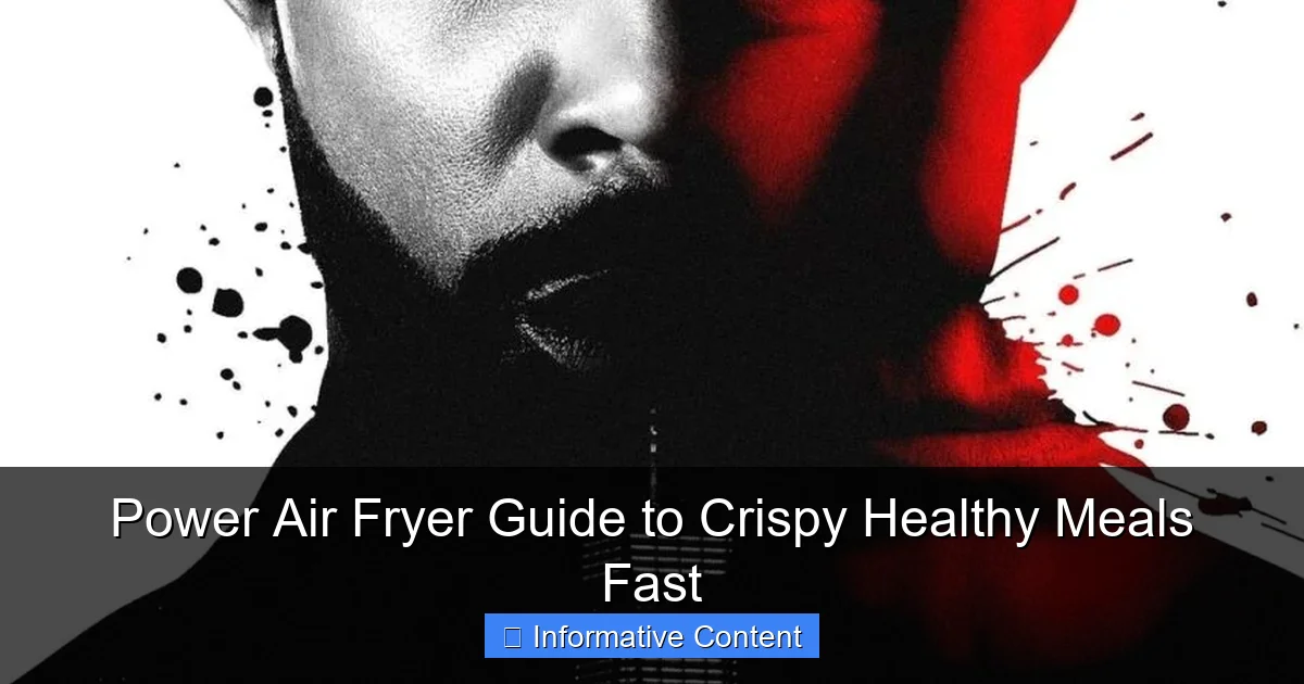Power Air Fryer Guide to Crispy Healthy Meals Fast