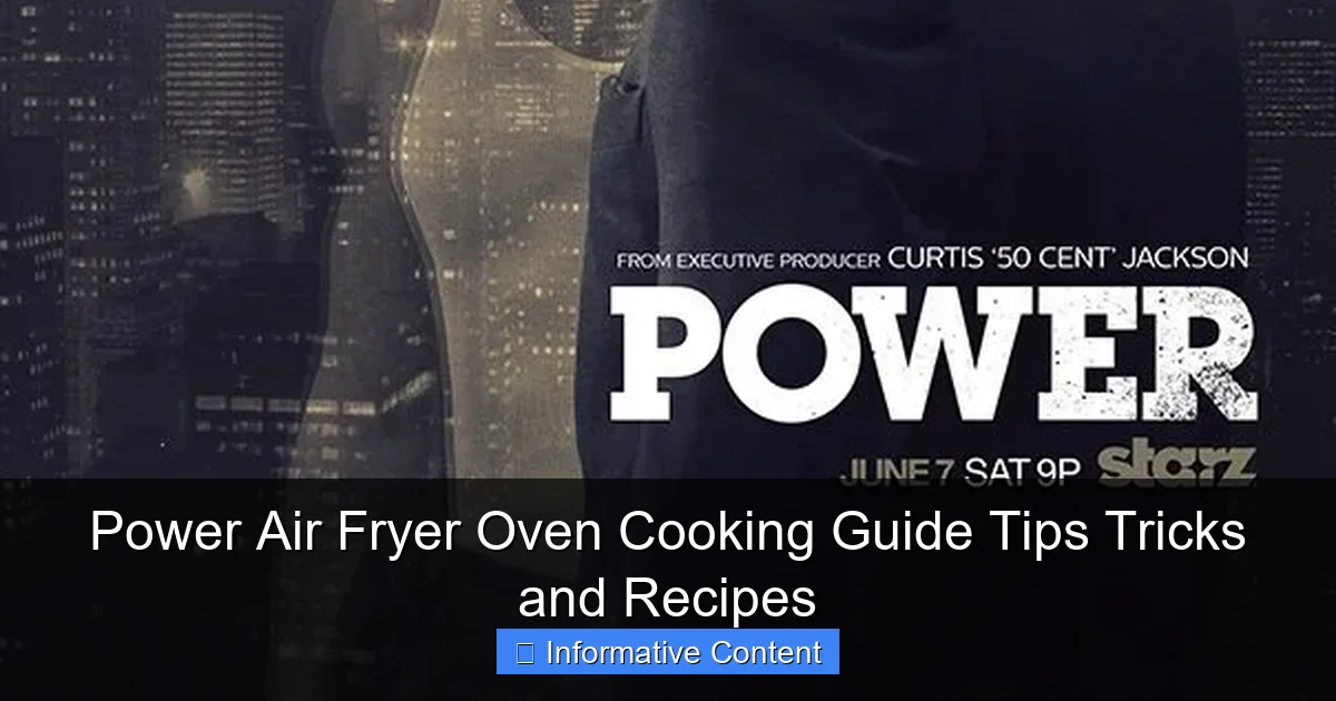 Power Air Fryer Oven Cooking Guide Tips Tricks and Recipes
