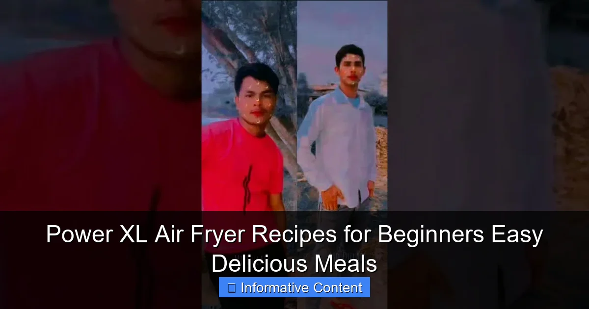 Power XL Air Fryer Recipes for Beginners Easy Delicious Meals