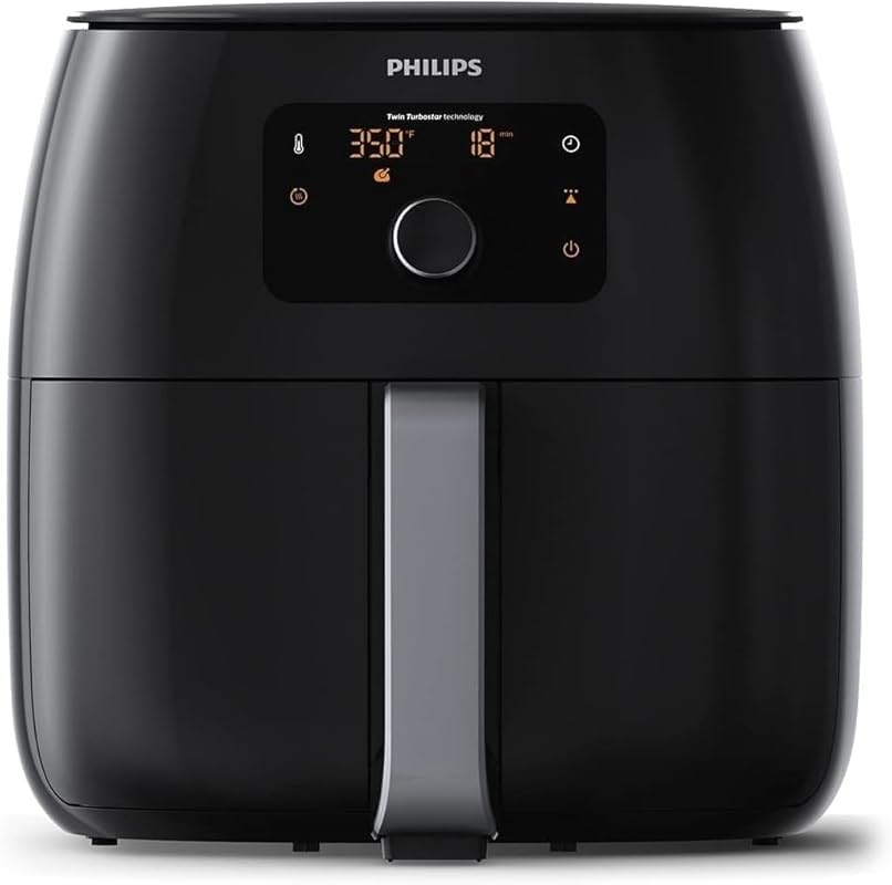 Philips XXL Airfryer: Fat Removal, 7-Quart, Digital Display, Keep Warm