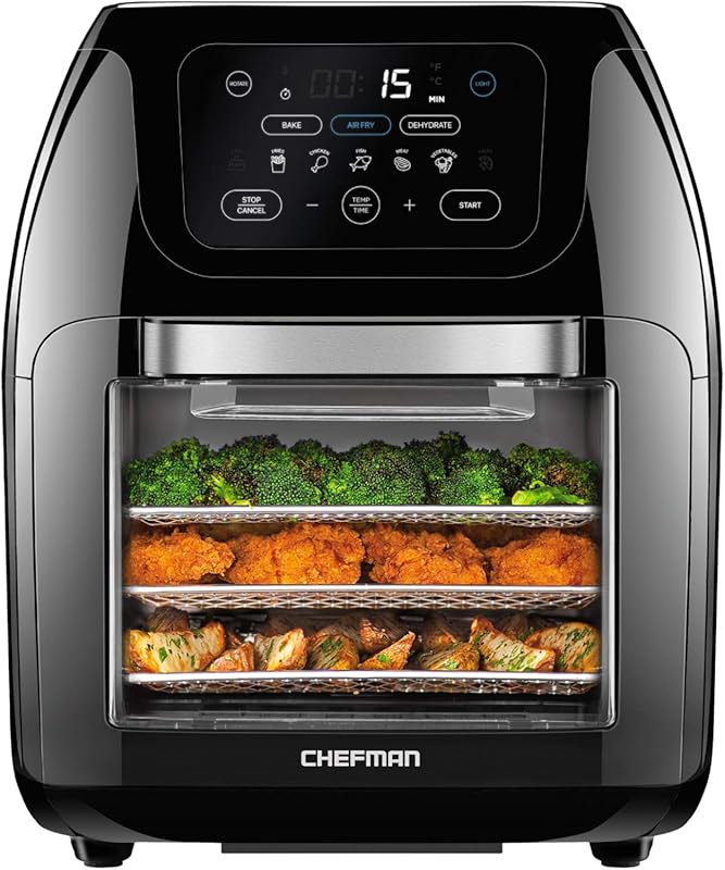 Chefman Digital Air Fryer: Best Buy Multifunctional Oven with Rotisser