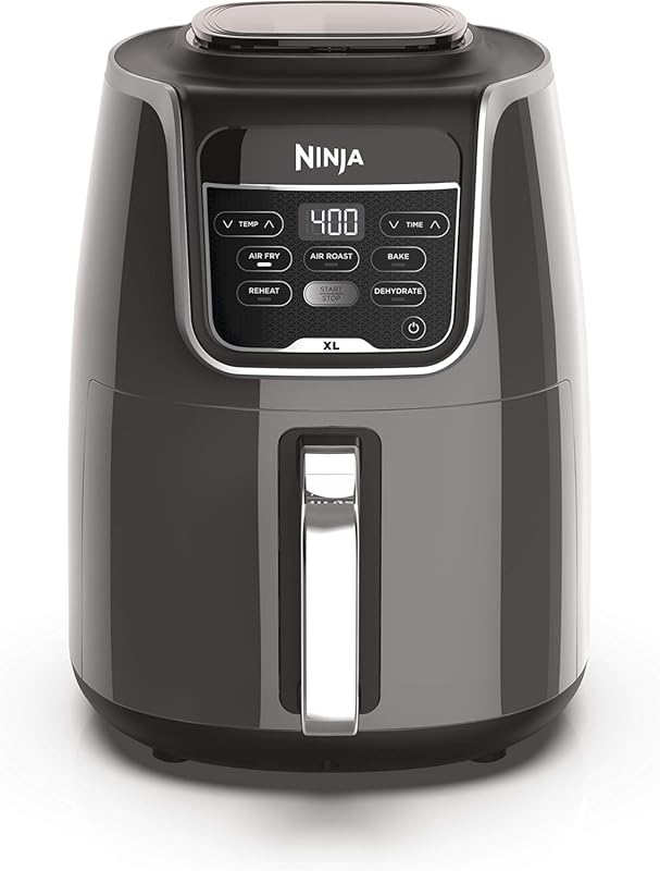 Ninja XL 5.5 QT Single Basket Air Fryer: 5-in-1 Air Fry, Roast, Bake, 