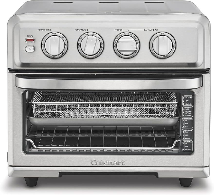 Cuisinart Multifunction Air Fryer Toaster Oven with Grill, Large Capac