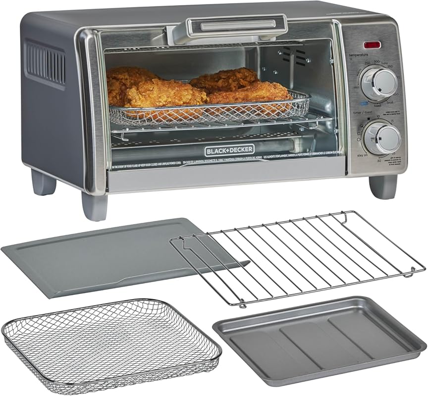 Air Fryer Countertop Convection Toaster Oven for Baking, Broiling, Toa