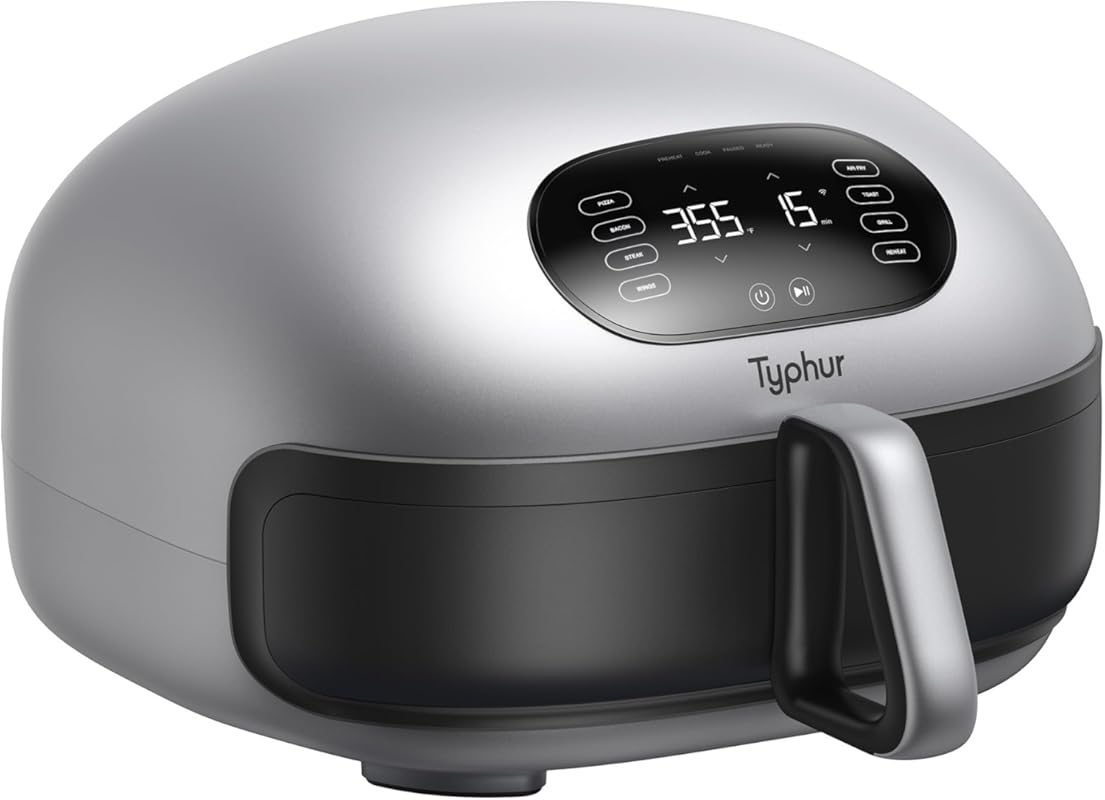 Typhur Dome 2 Extra Large Air Fryer: Self-Cleaning, PFAS-Free Basket, 