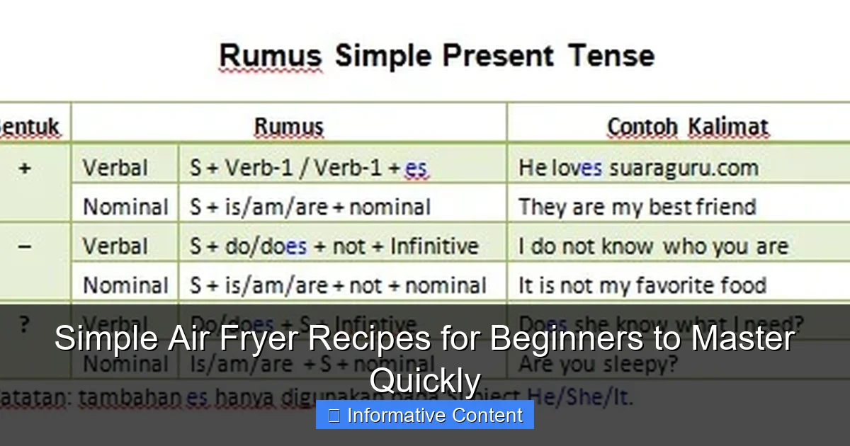 Simple Air Fryer Recipes for Beginners to Master Quickly