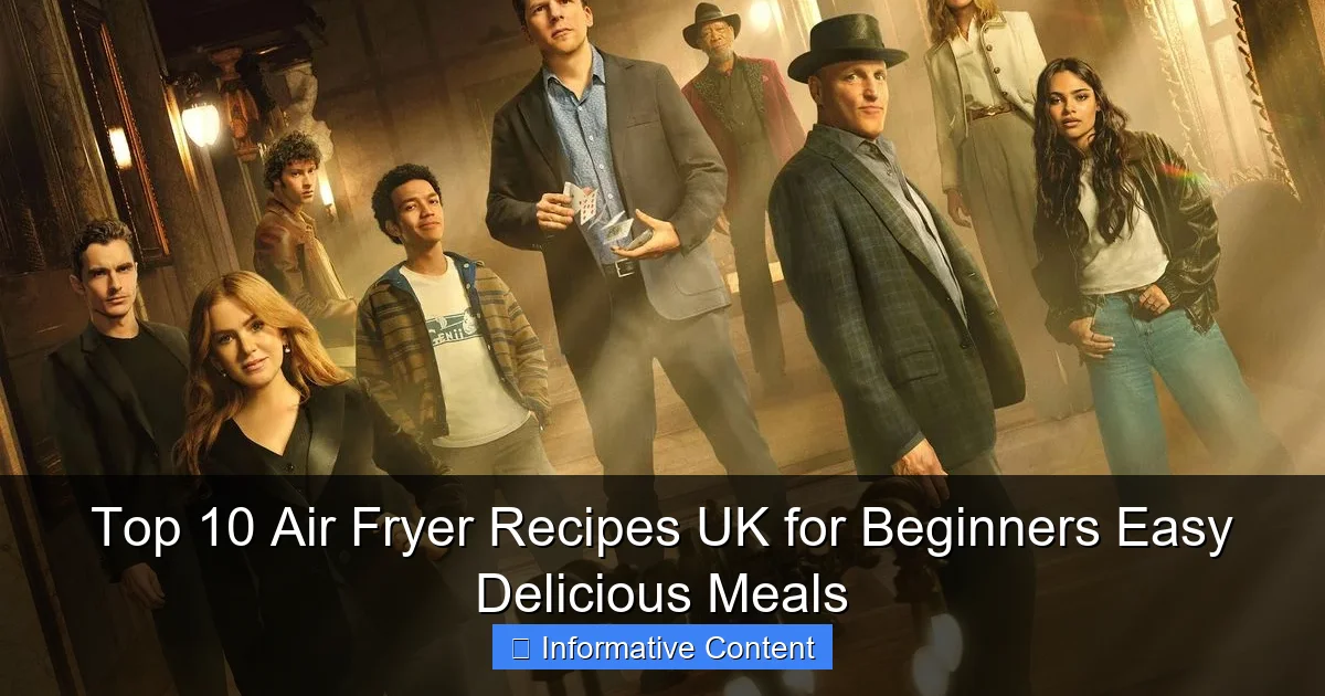 Top 10 Air Fryer Recipes UK for Beginners Easy Delicious Meals