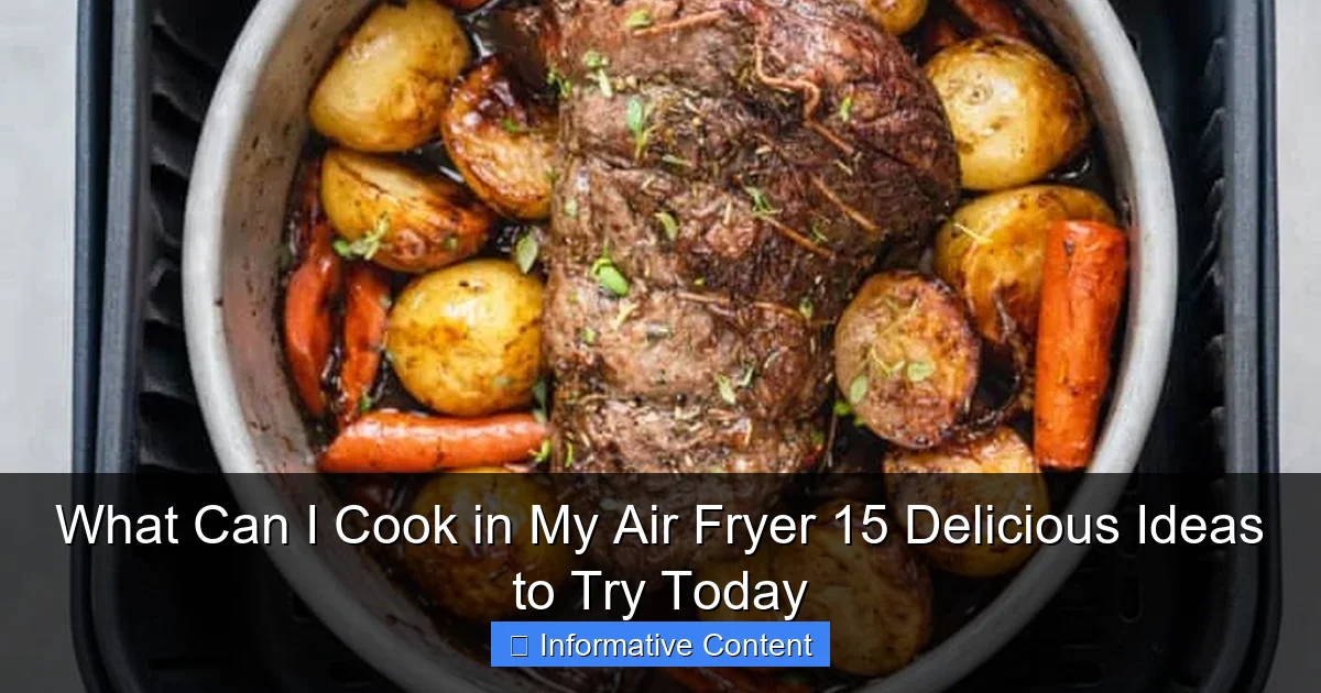 What Can I Cook in My Air Fryer 15 Delicious Ideas to Try Today
