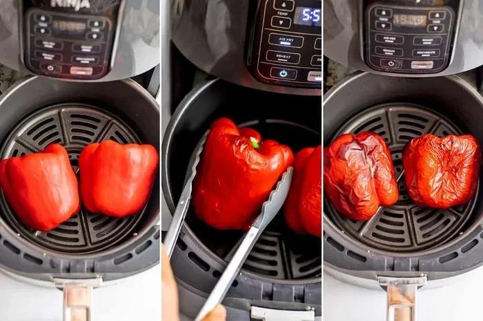 Air Fryer Roasted Peppers