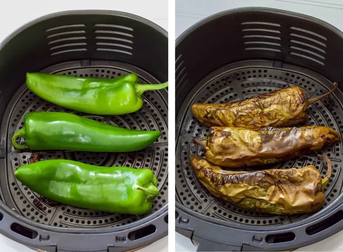 Air Fryer Roasted Peppers