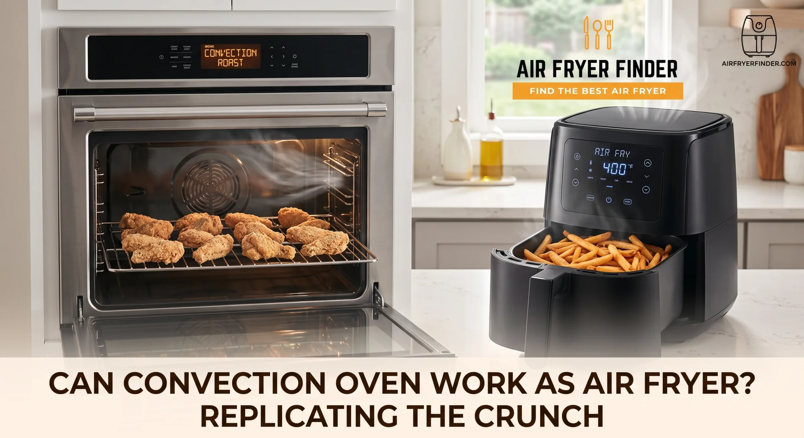 can convection oven work as air fryer